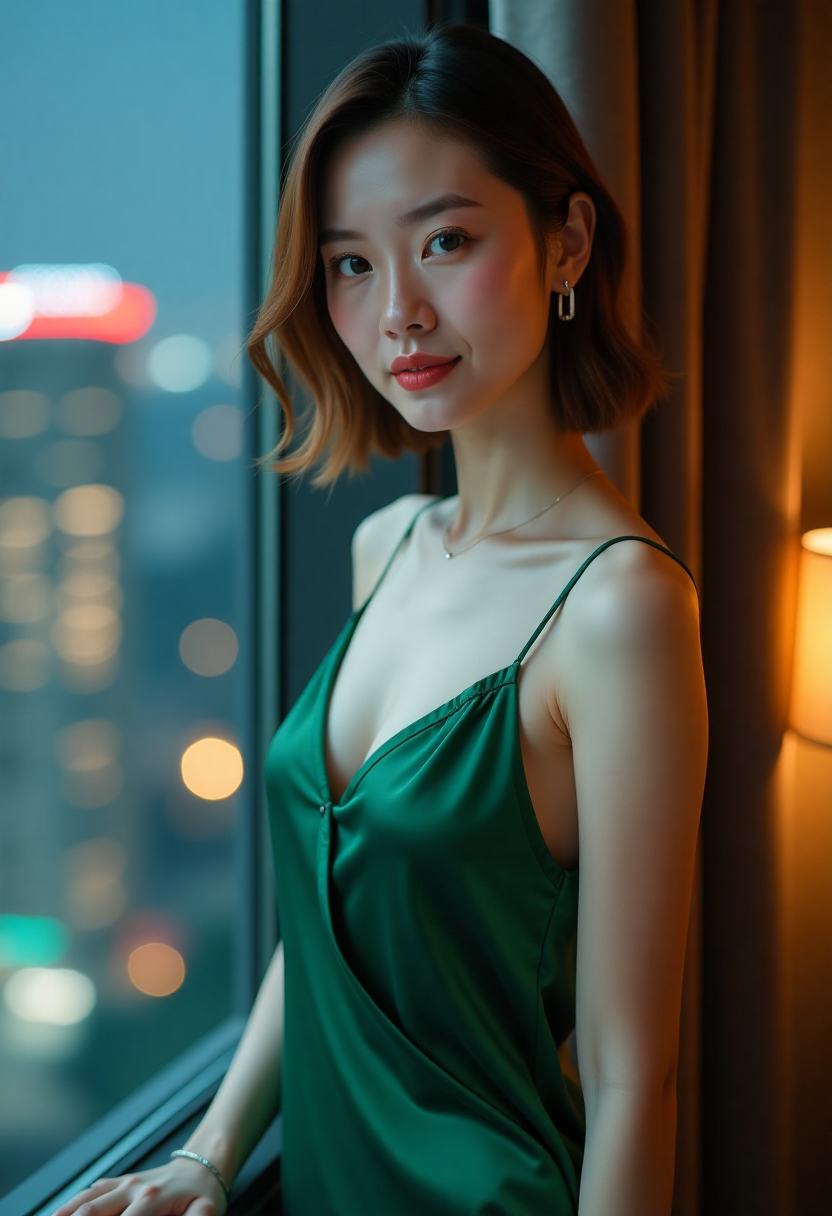 纸上发芽绘制异色花的创作直播间